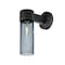 Besa Lighting Juni 10 Outdoor Sconce, Blue Bubble, Black Finish, 1x60W Incandescent JUNI10BL-WALL-BK - alternate 1